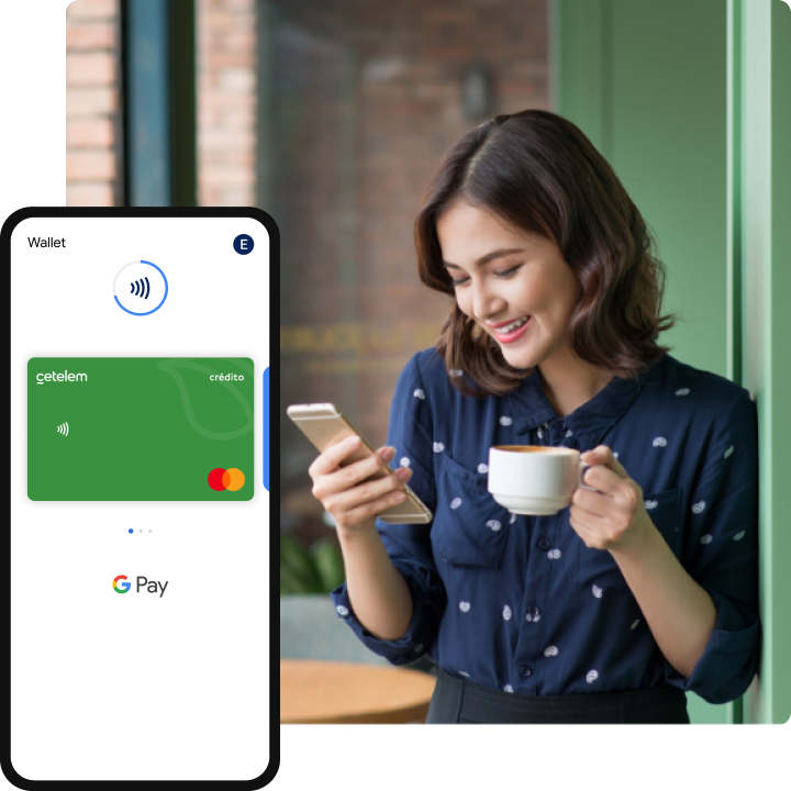 tarjeta Google Pay con Cetelem